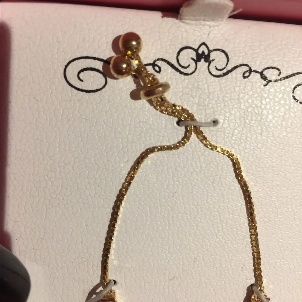 Sterling silver adjustable bracelet. With box/tag